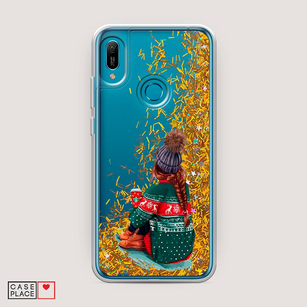 

Чехол Awog на Huawei Y6 2019 "Winter dreams", Красный;коричневый, 68690-1