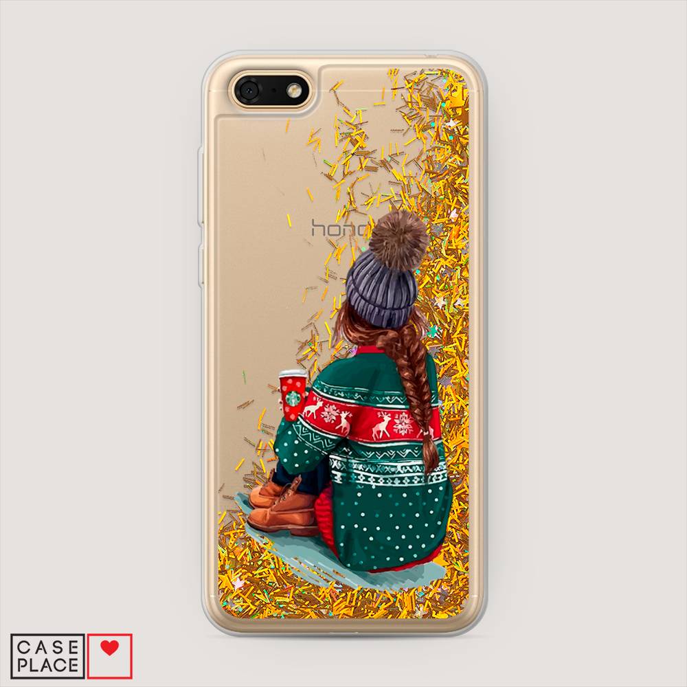 

Чехол Awog на Honor 7A "Winter dreams", Красный;коричневый, 65290-1