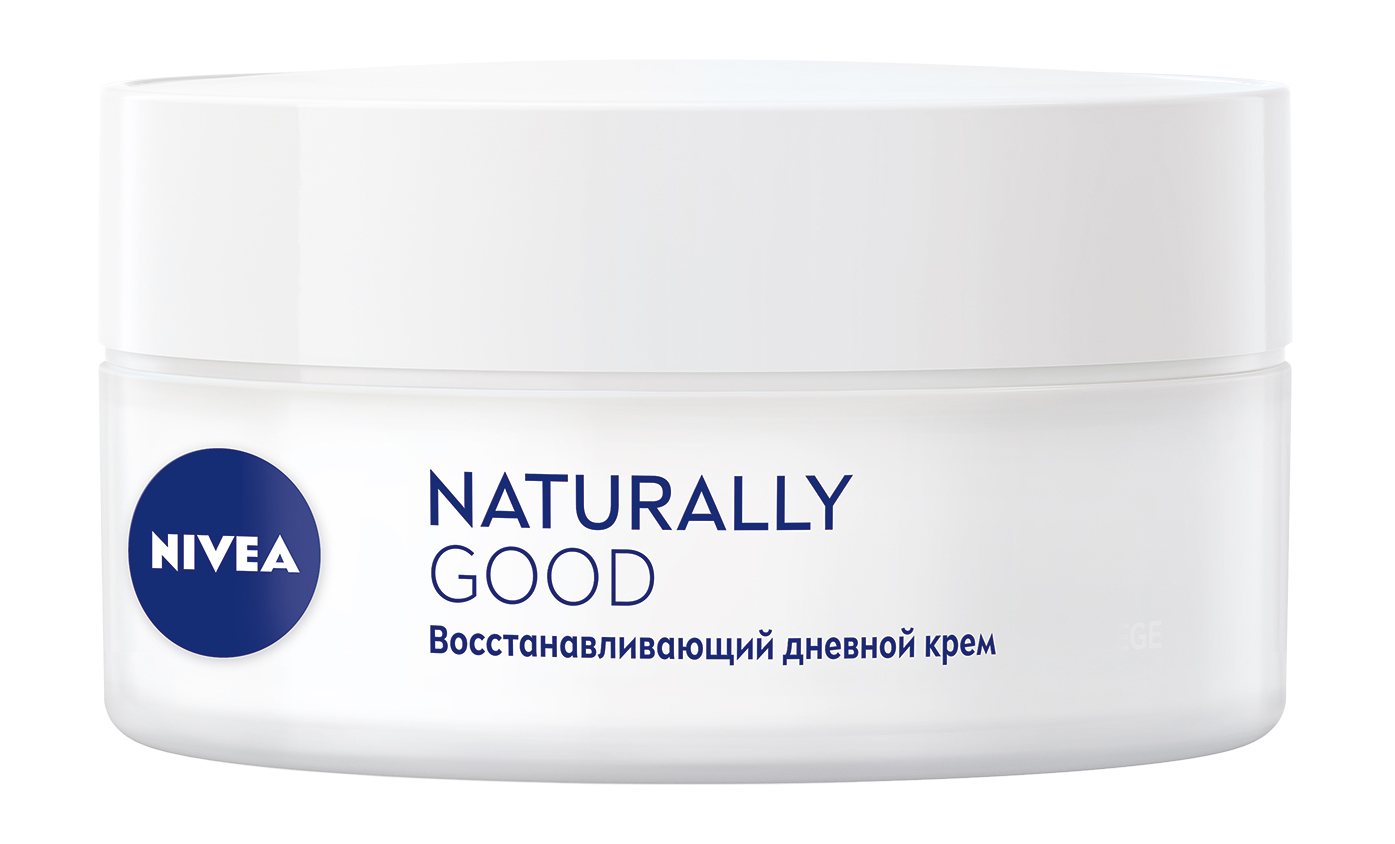 фото Крем nivea naturally good восстанавливающий дневной, 50мл