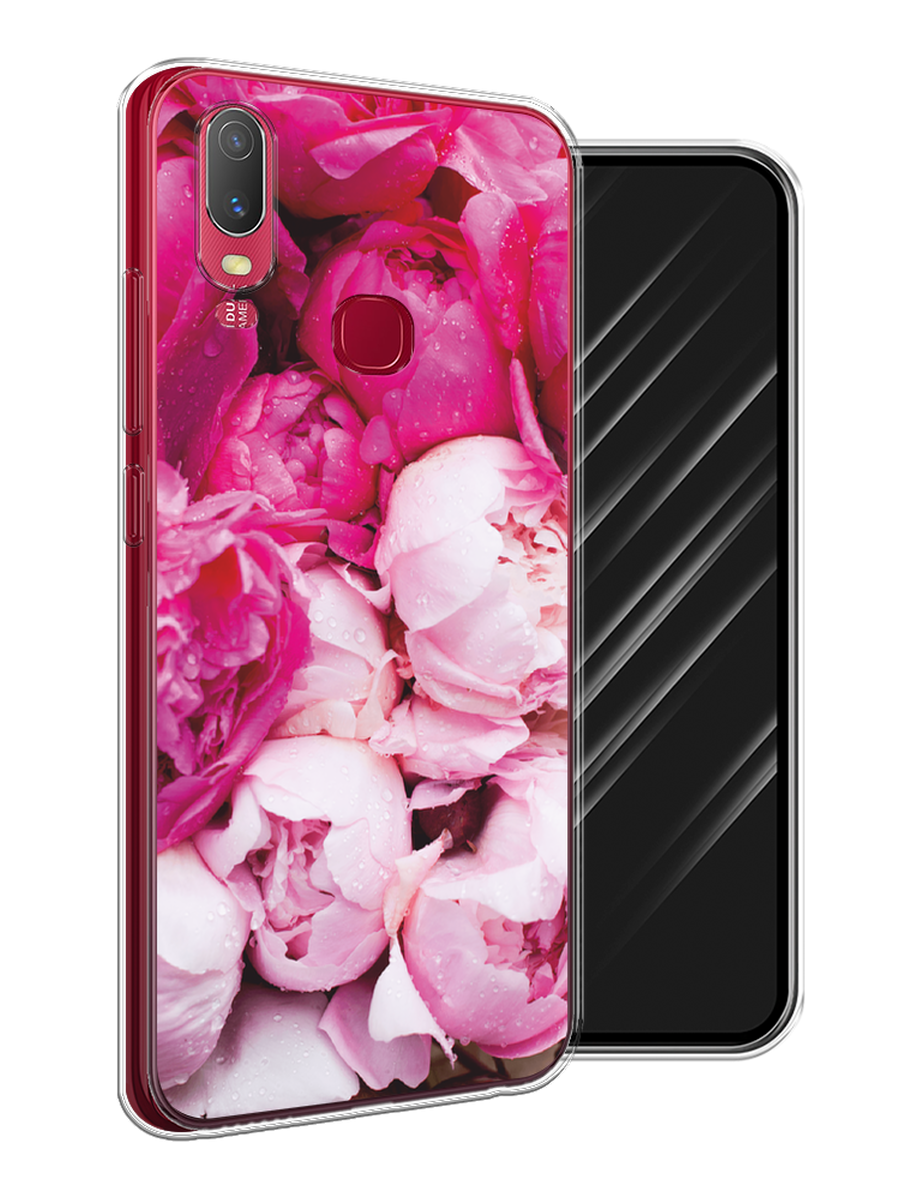 

Чехол Awog "Пионы розово-белые" для Vivo Y11, Разноцветный, 261650-8