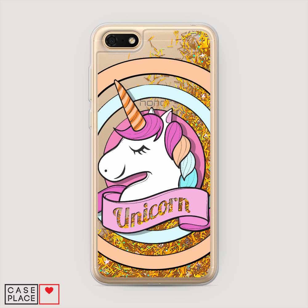 

Чехол Awog на Huawei Y5 2018 "Unicorn зефирный", Розовый;белый;голубой, 65990-1