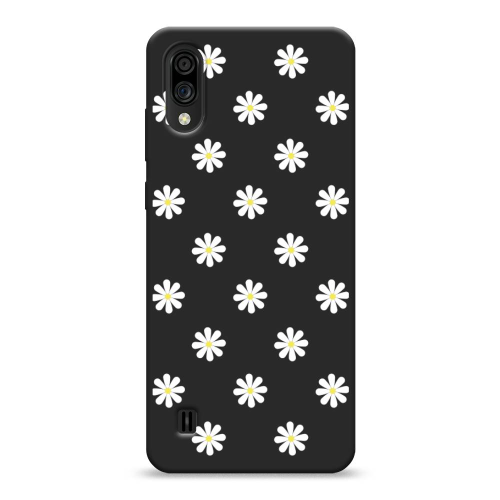 

Матовый силиконовый чехол "Маленькие ромашки" на ZTE Blade A51 lite, 134852-1