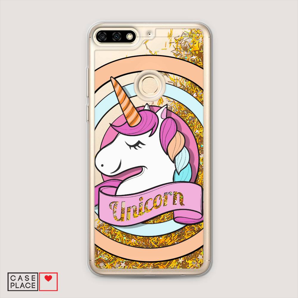 

Чехол Awog на Honor 7A Pro "Unicorn зефирный", Розовый;белый;голубой, 65490-1