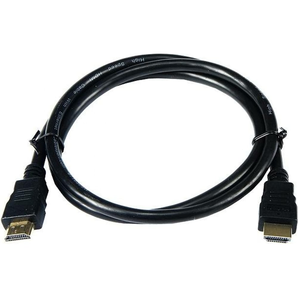 Bion Кабель HDMI v2. 0, 19M/ 19M, 3D, 4K UHD, 3м, черный BXP-HDMI2MM-030