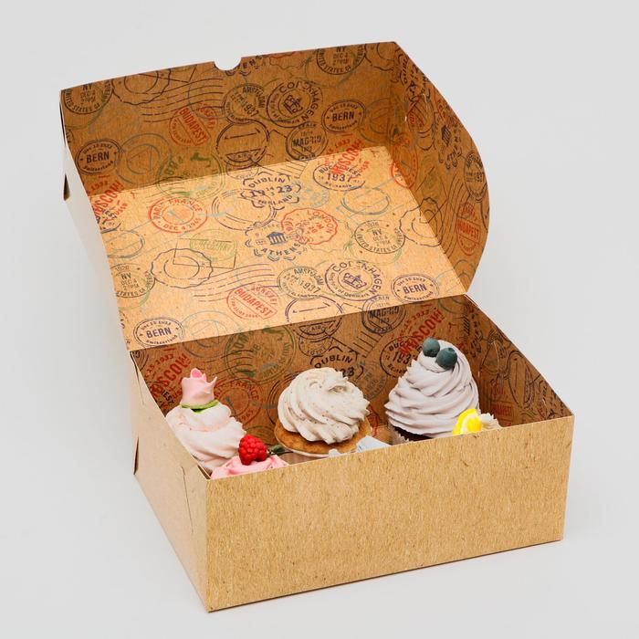 

Коробка складная, двухсторонняя " Post office " 25 х 15 х 10 см, Газета