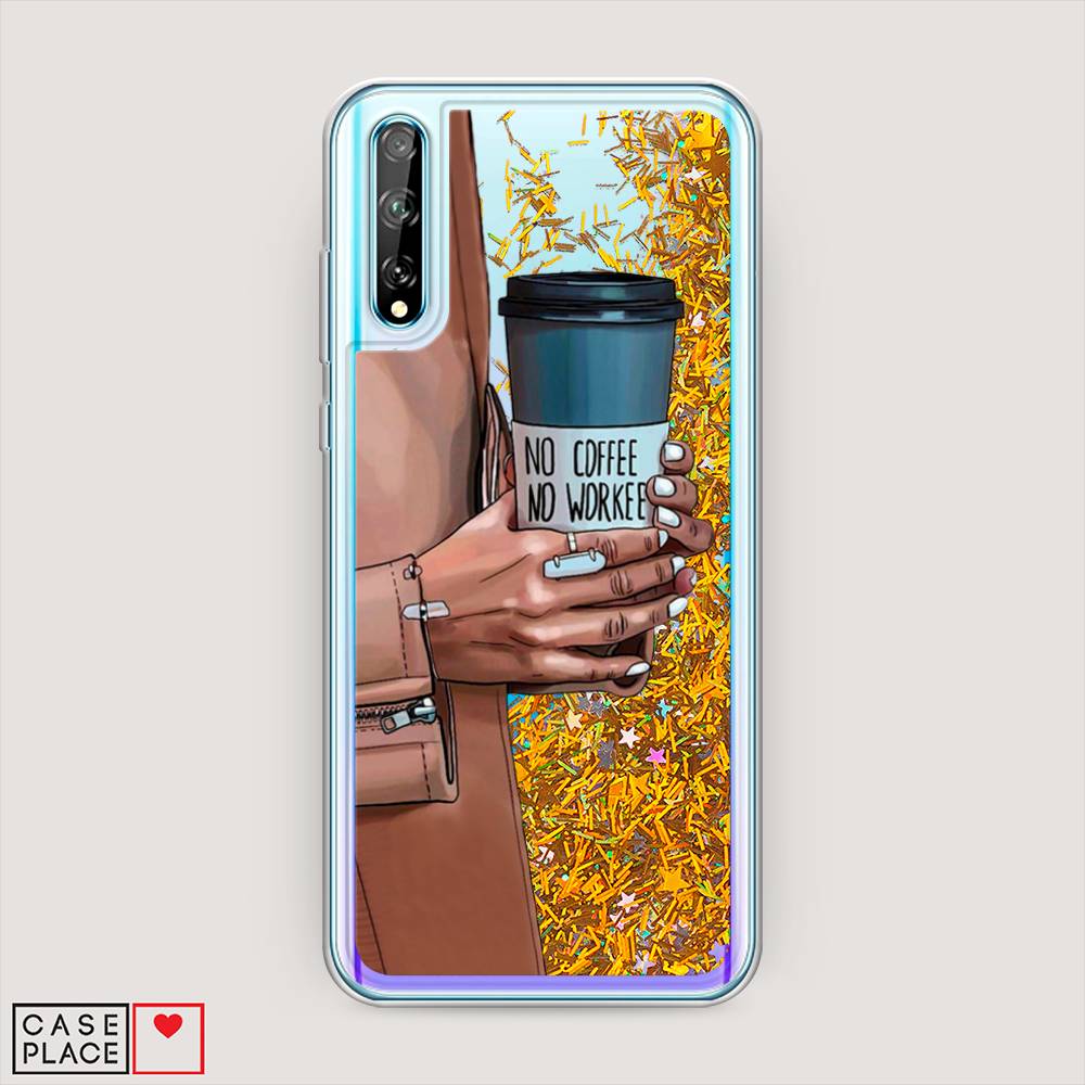 

Чехол Awog на Huawei Y8p "No coffee", 6103490-1