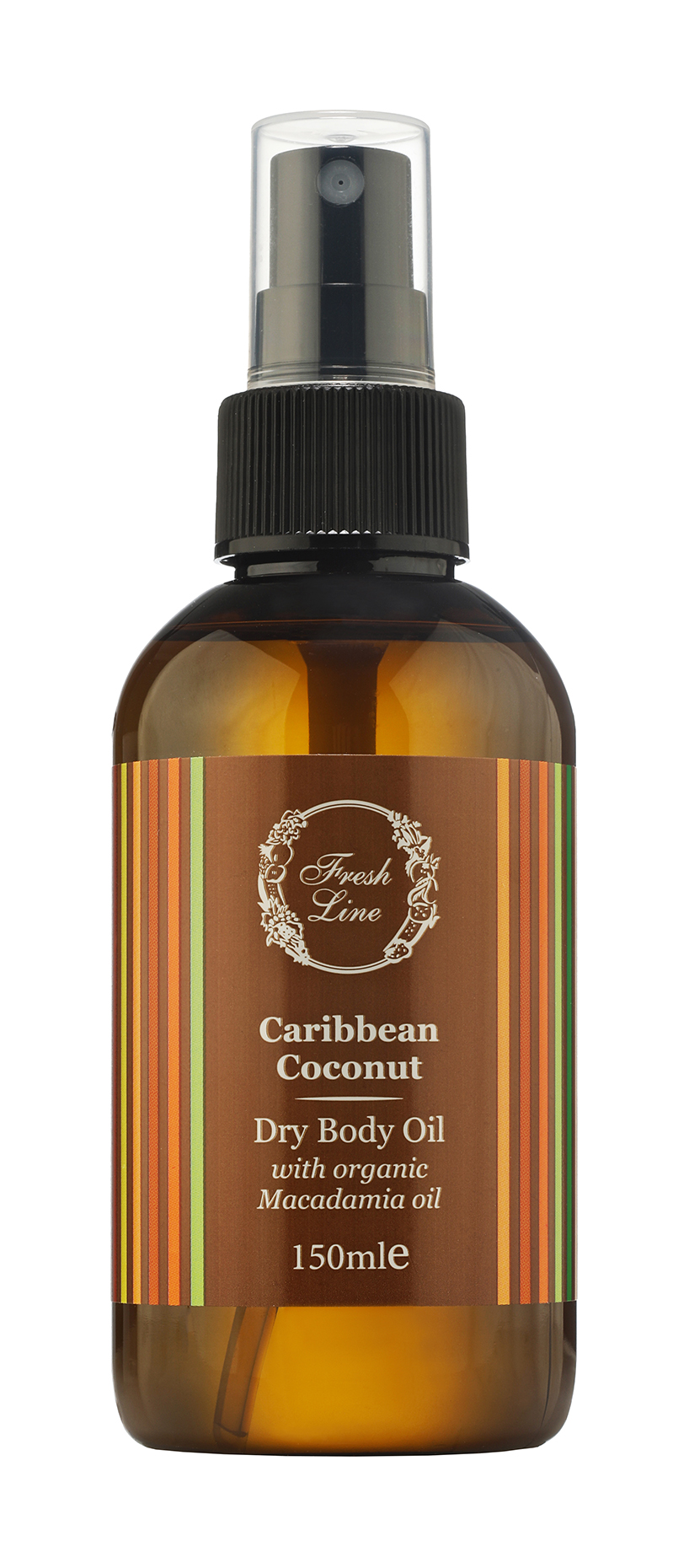 фото Масло для тела fresh line caribbean coconut , 150мл