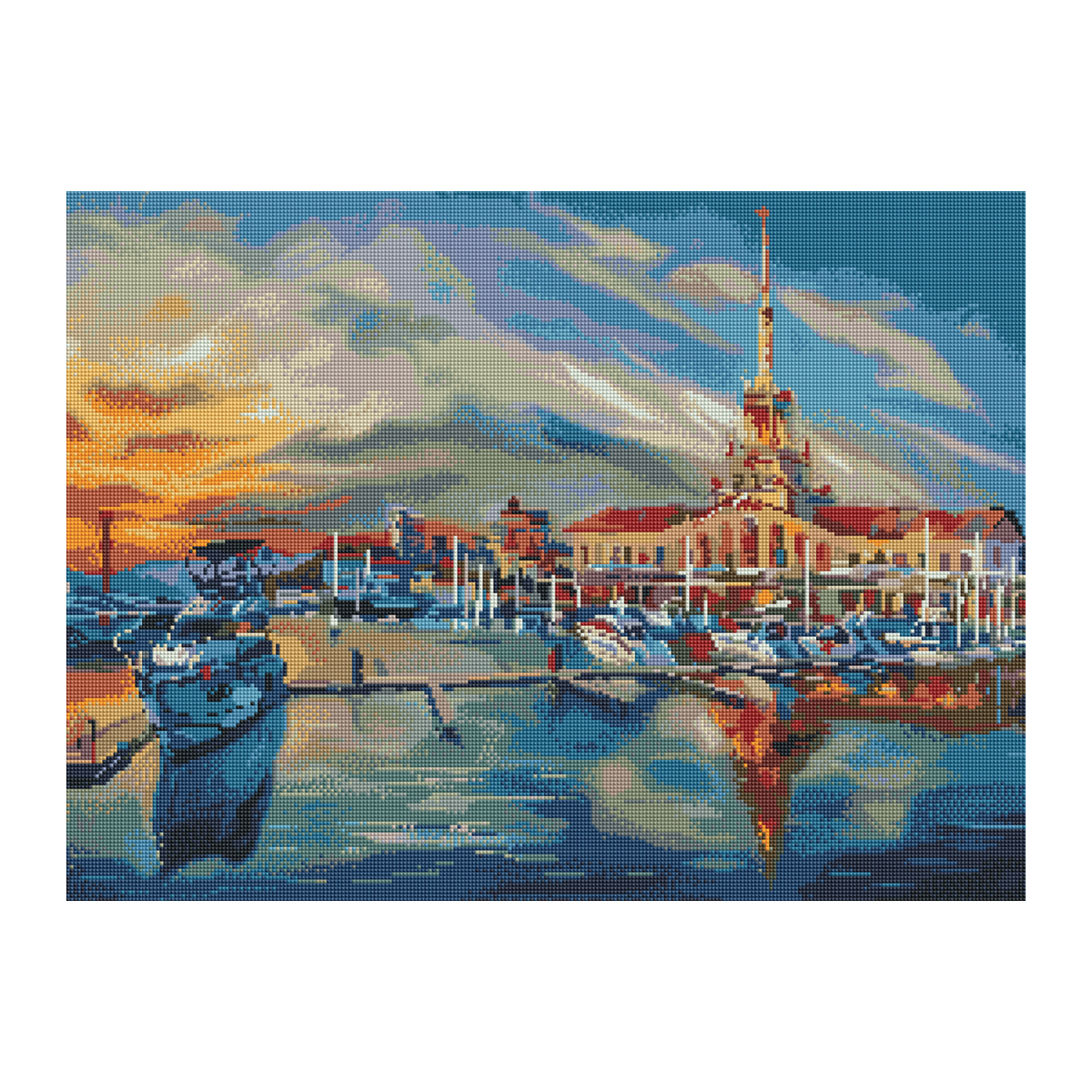 

Алмазная мозаика Три совы Сочи, 50х70 см, Сочи