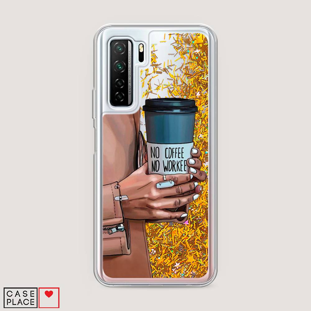 

Чехол Awog на Huawei P40 lite 5G "No coffee", Коричневый;серый, 6103090-1