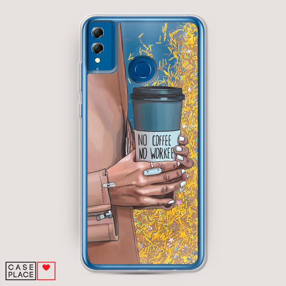 

Чехол Awog на Honor 8X "No coffee", Коричневый;серый, 66790-1