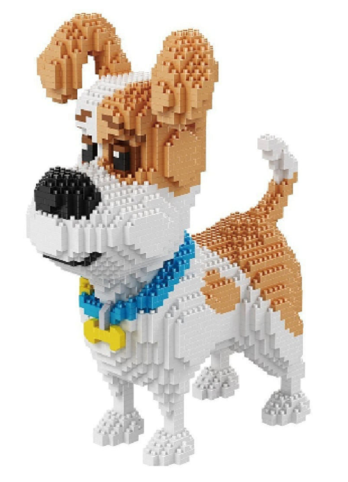 Конструктор Balody 3D из миниблоков Терьер Макс, 2100 элементов BA16013 конструктор balody pet dog mike 2100 деталей ys935324