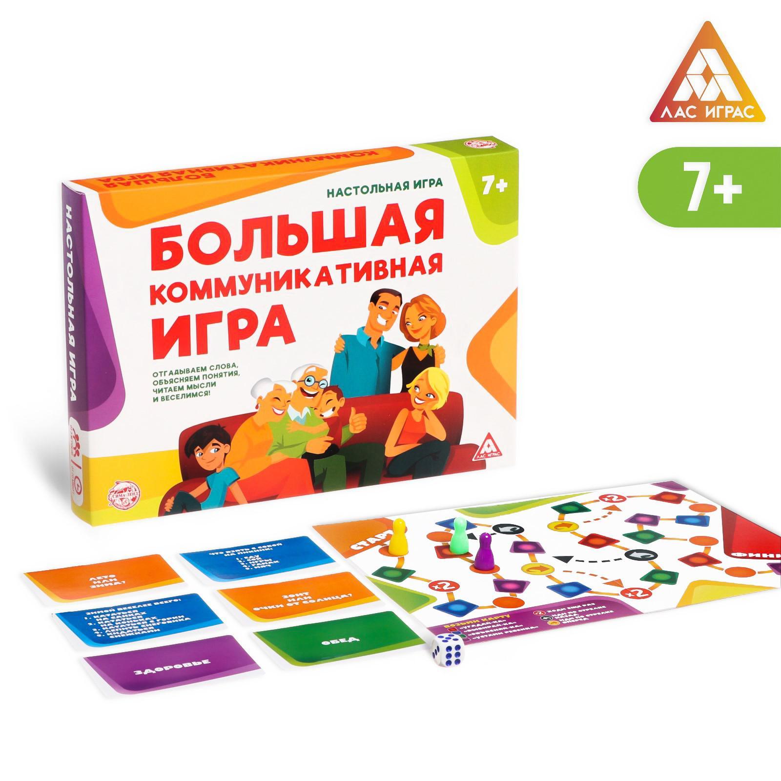 

Настольная игра Большая коммуникативная игра