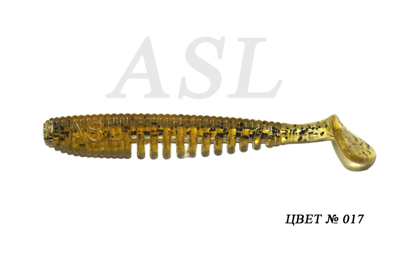 

Силиконовая приманка ASL Аваруна цв. 017 L-10см 5шт/уп, Аваруна