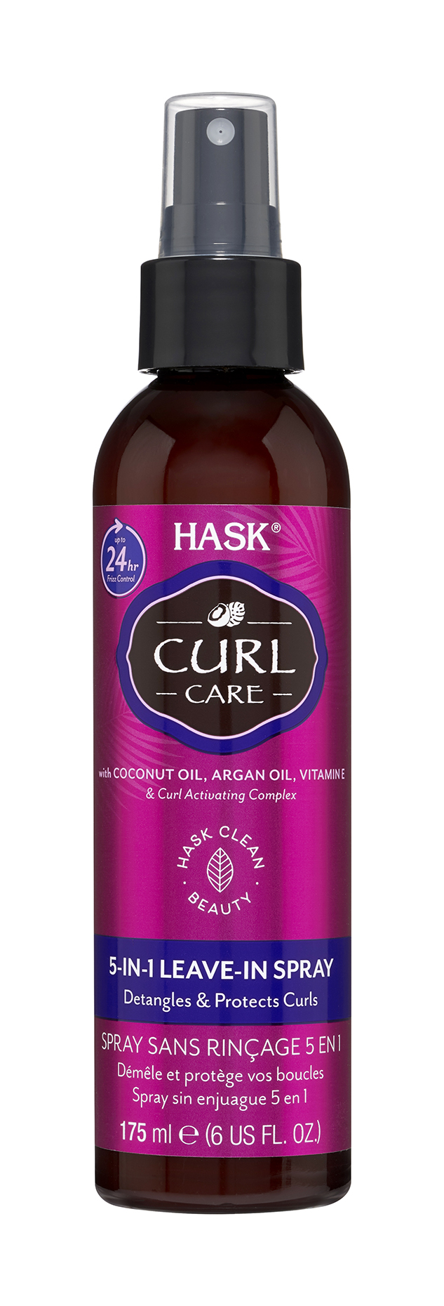 фото Кондиционер hask curl care 5-in-1 leave in spray, 175мл