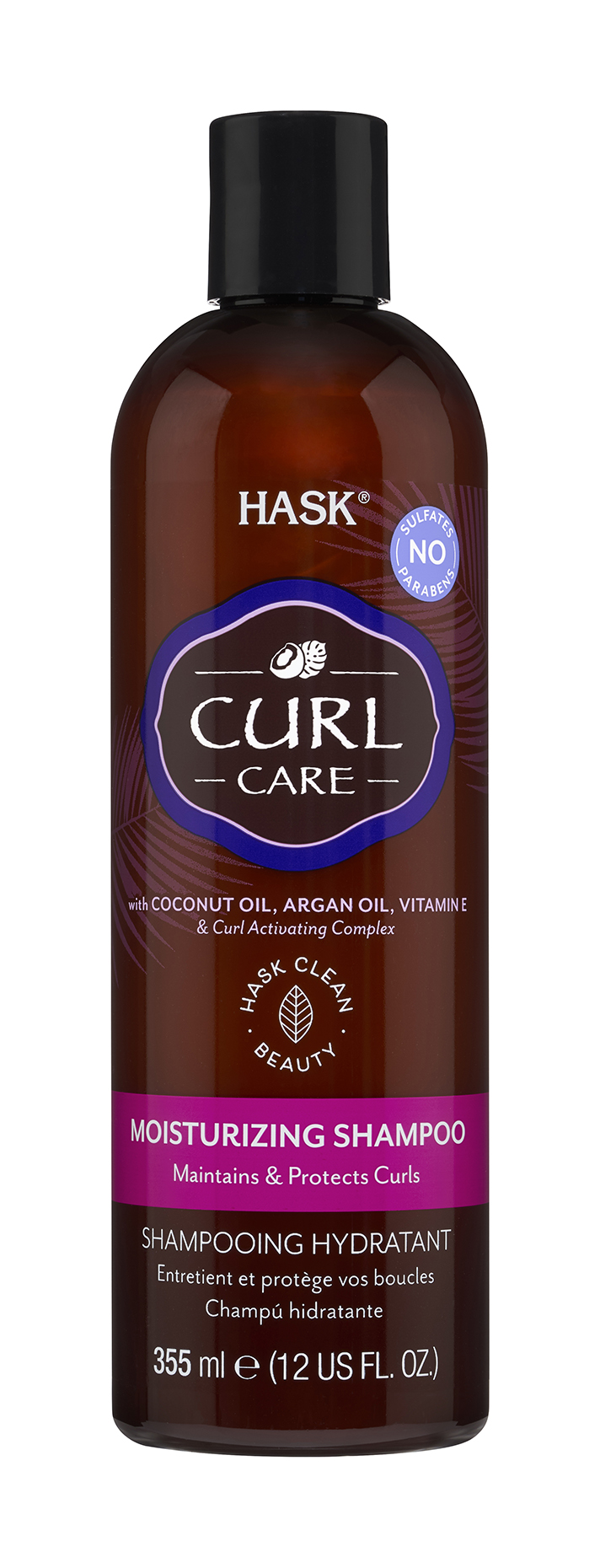 Шампунь Hask для волос Curl Care Moisturizing 355 мл