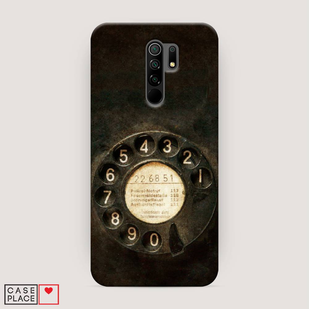 

Пластиковый чехол "Старинный телефон" на Xiaomi Redmi 9, 38320-4