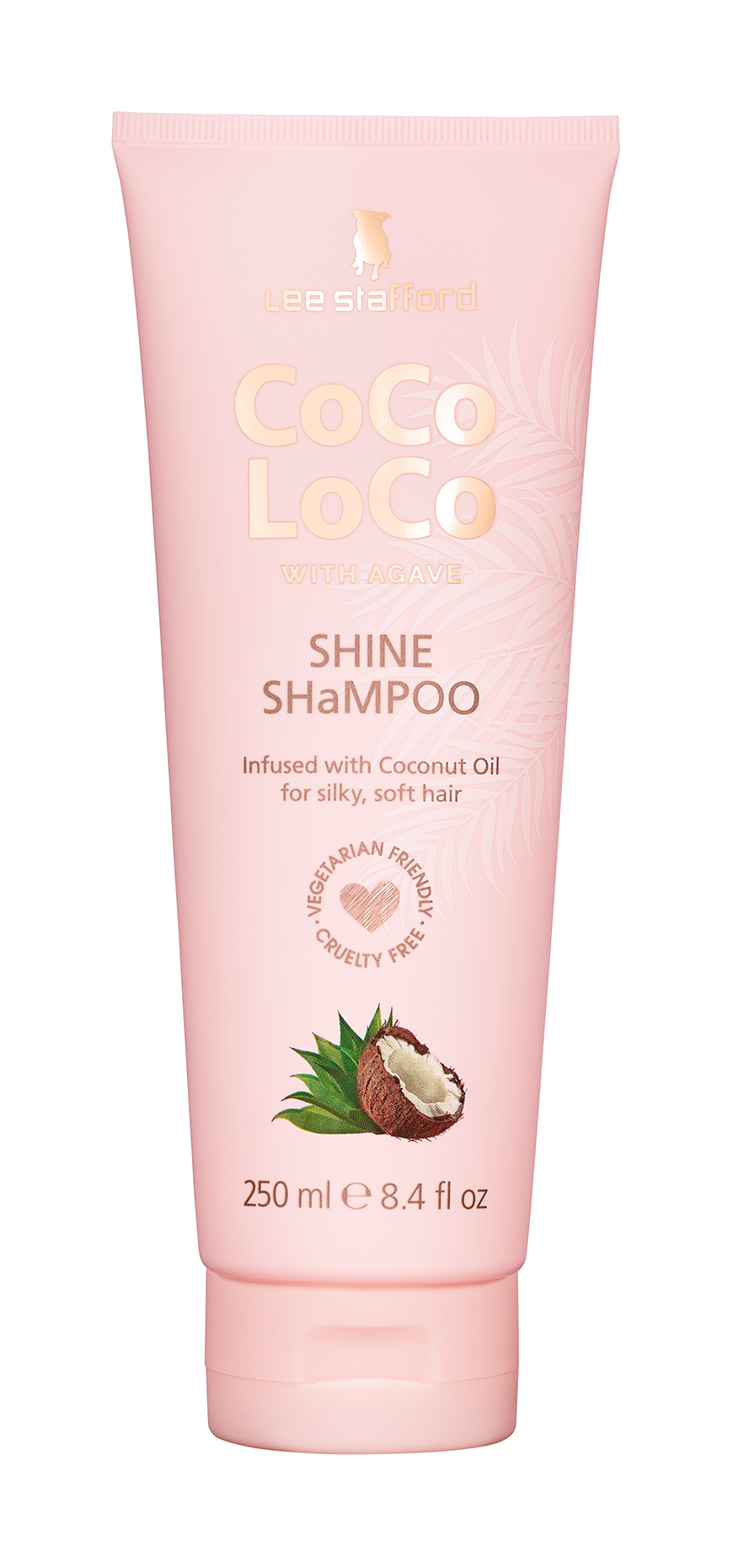 фото Шампунь lee stafford сосо loco with agave shine shampoo, 250мл