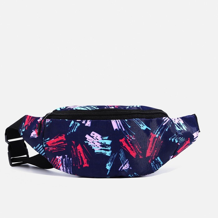 Поясная сумка унисекс German 9932, темно-синий