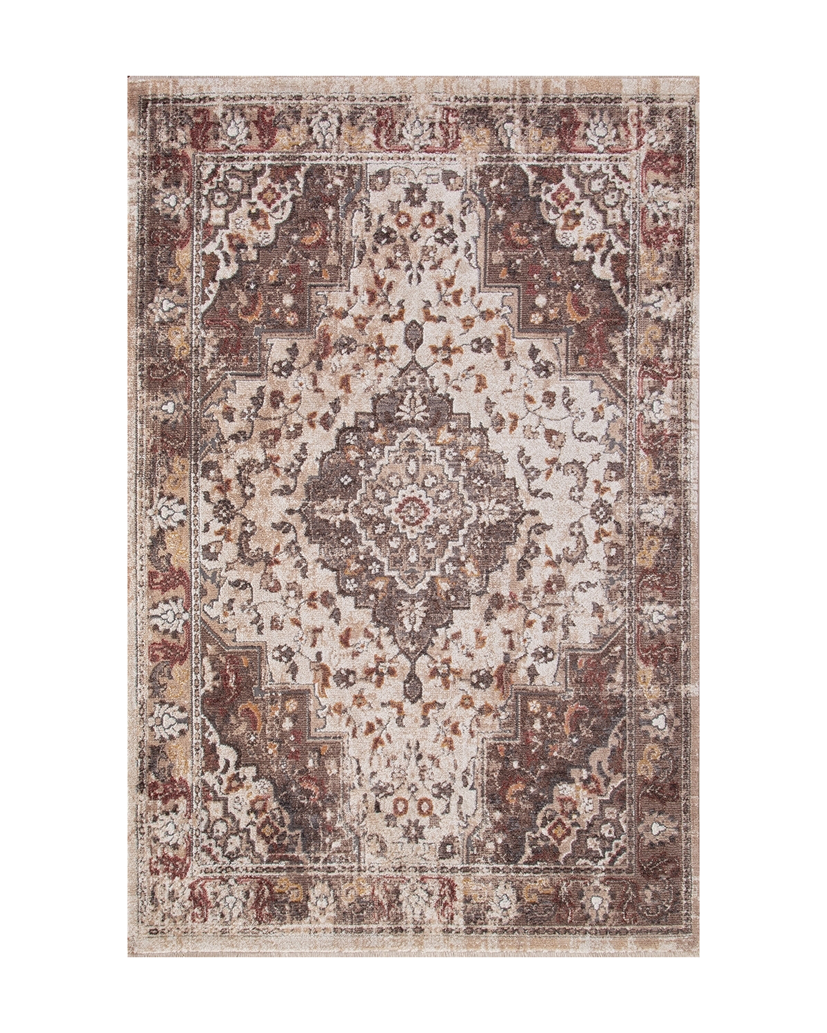 

Ковёр Merinos Fenix 80x140 прямоугольный бежевый 31560