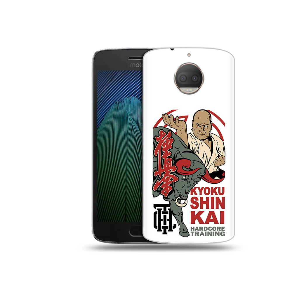 

Чехол MyPads Tocco для Motorola Moto G5S Plus единоборства рисунок (PT75337.377.343), Прозрачный, Tocco
