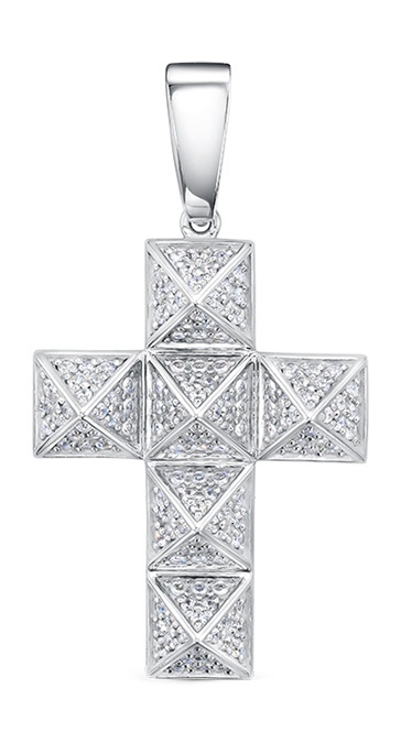 

Кулон из серебра Kari Jewelry 237345, фианит, 237345