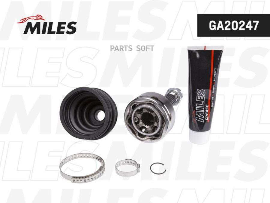 

Шрус Mitsubishi Carisma 1.6-1.8 95-06 Нар. Miles арт. GA20247