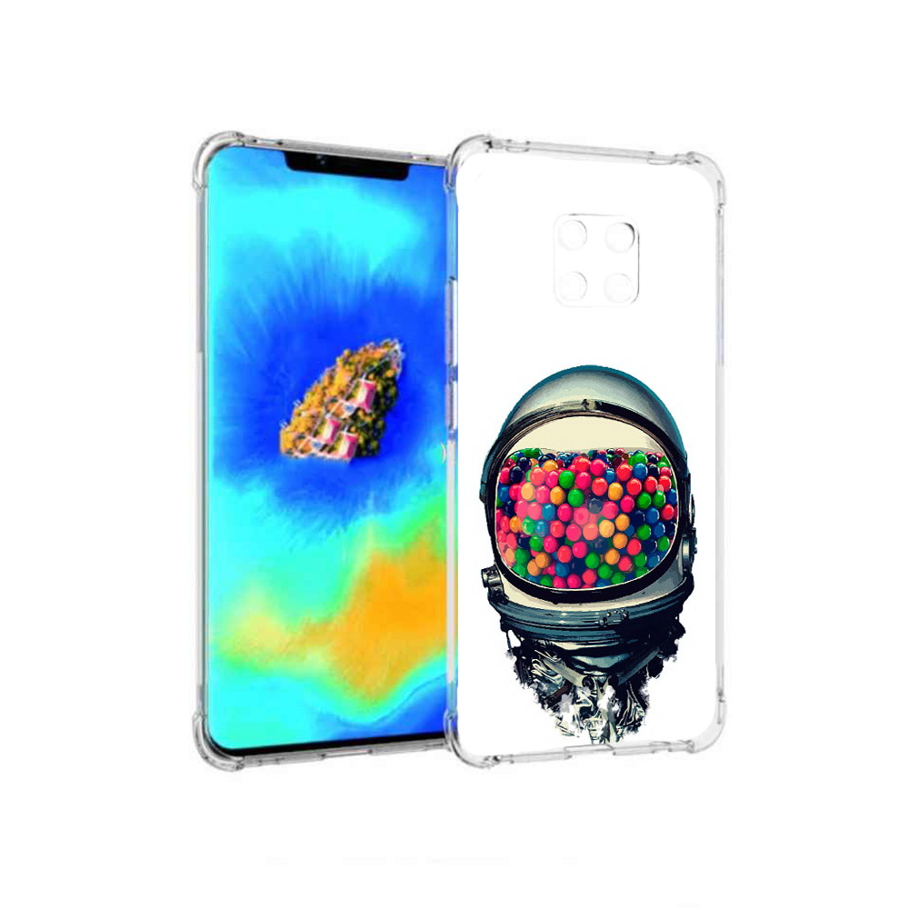 

Чехол MyPads шлем космонавта для Huawei Mate 20 Pro, Прозрачный, Tocco