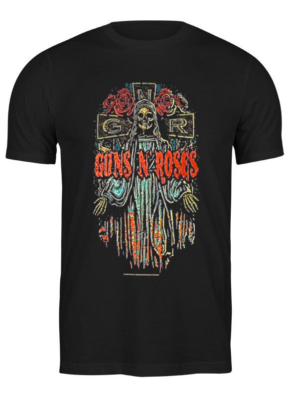 

Футболка мужская Printio Guns n' roses черная S, Черный, Guns n' roses
