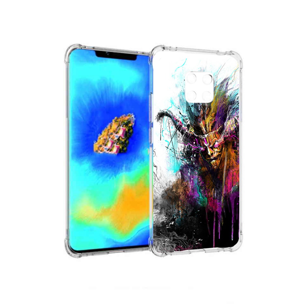 

Чехол MyPads яркий дьявол для Huawei Mate 20 Pro, Прозрачный, Tocco