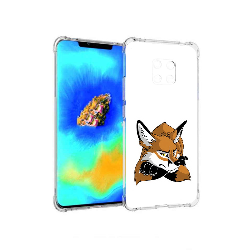 

Чехол MyPads фокс для Huawei Mate 20 Pro, Прозрачный, Tocco