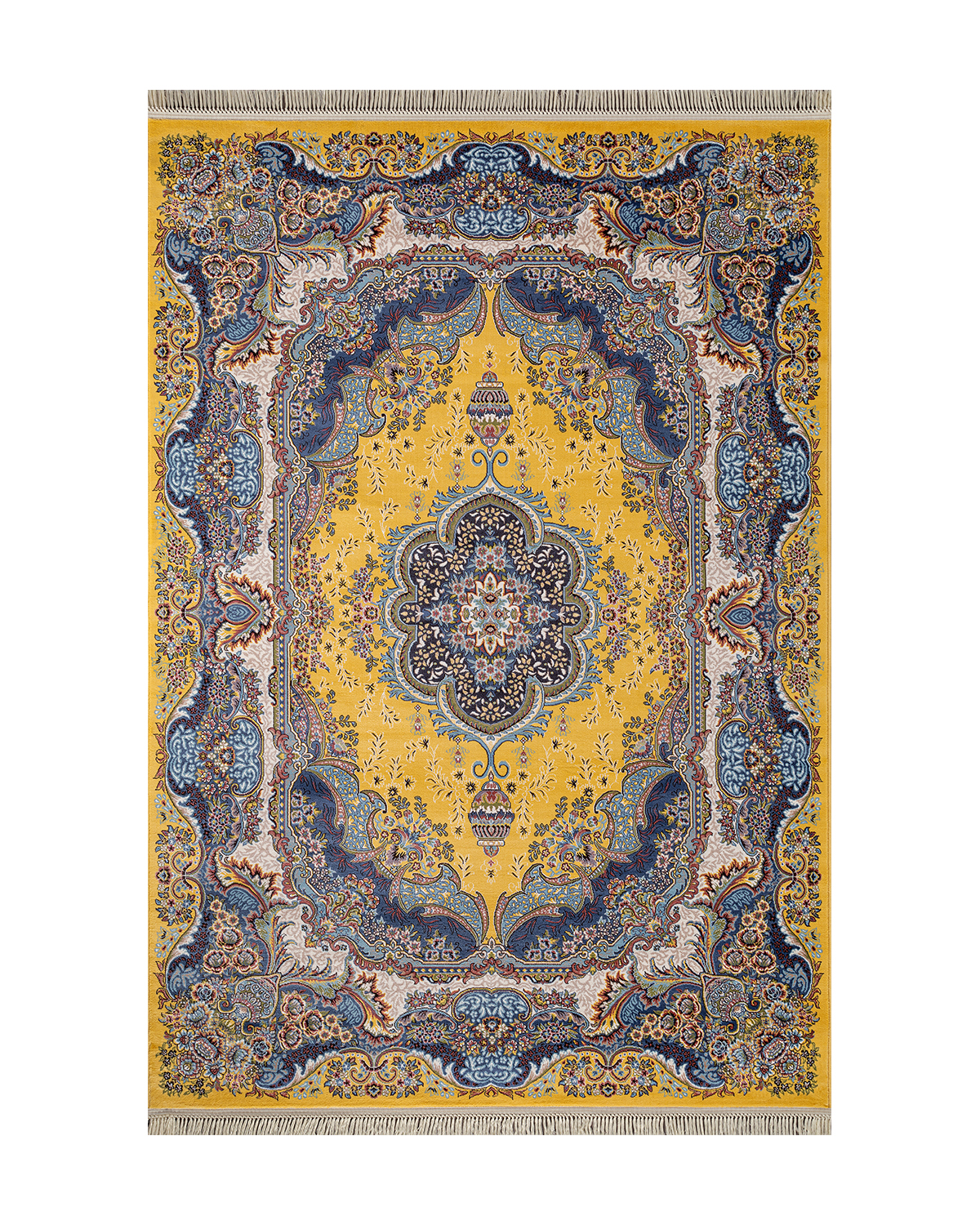 

Ковёр Merinos Aravia 160x220 прямоугольный жёлтый/голубой 6807