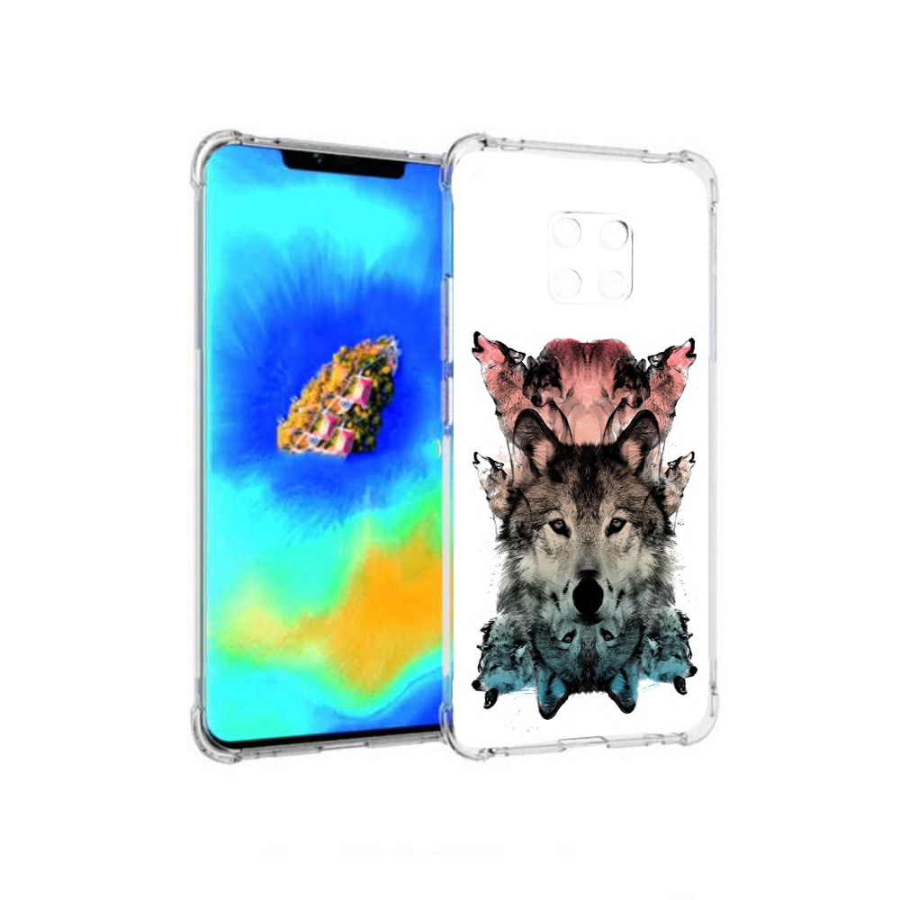 

Чехол MyPads стая для Huawei Mate 20 Pro, Прозрачный, Tocco