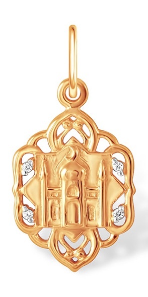 

Подвеска из золота Kari Jewelry 222672, фианит, 222672