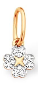 

Подвеска из золота Kari Jewelry 222671, фианит, 222671