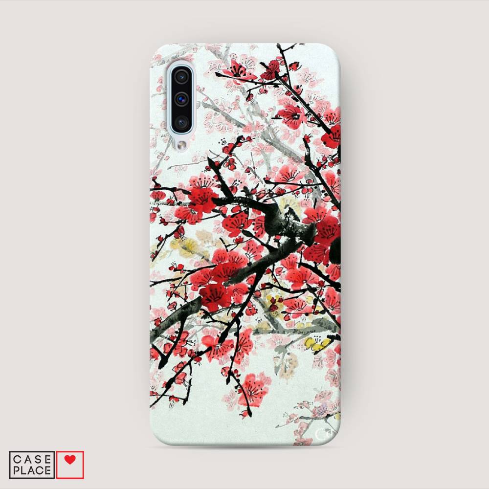 

Пластиковый чехол "Сакура" на Samsung Galaxy A30s, 28820-3