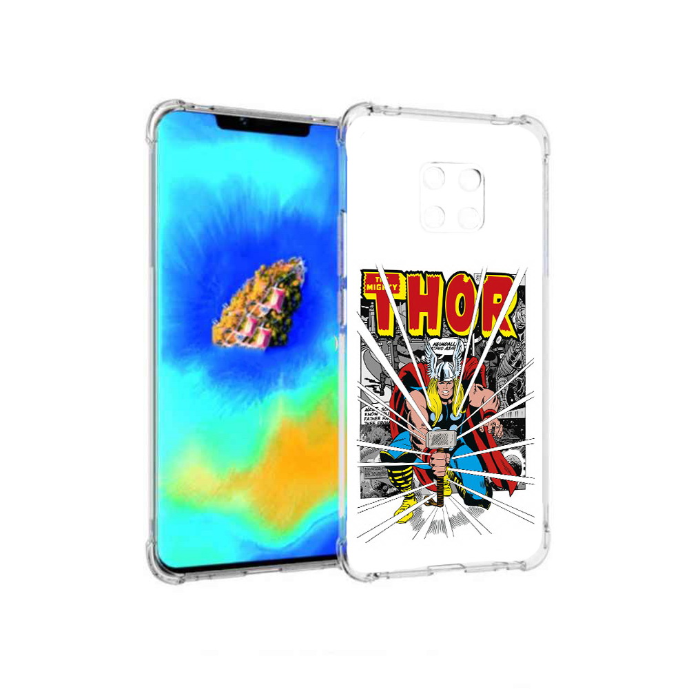 

Чехол MyPads тор рисунок для Huawei Mate 20 Pro, Прозрачный, Tocco