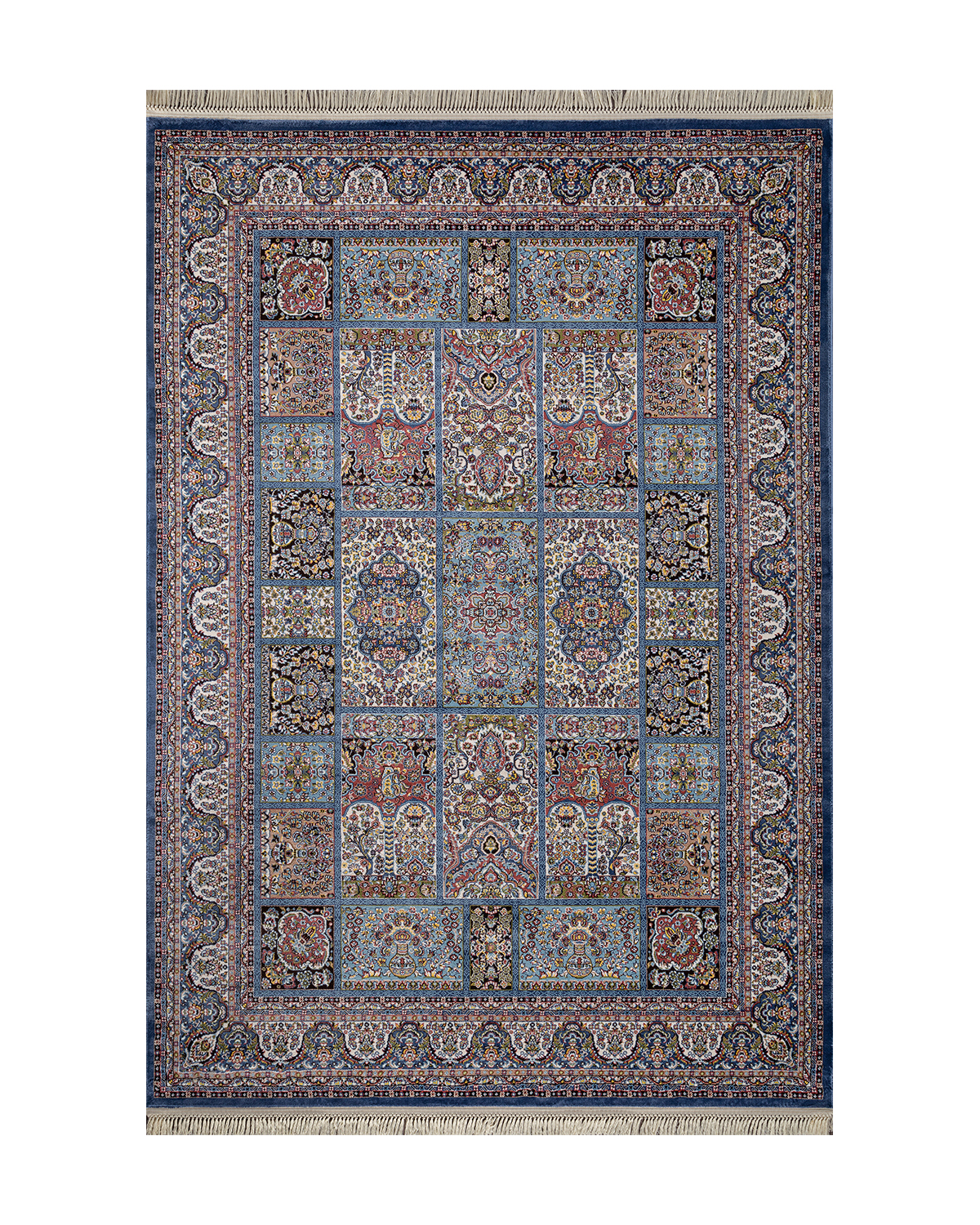 

Ковёр Merinos Aravia 120x170 прямоугольный тёмно-синий/бежевый 6816
