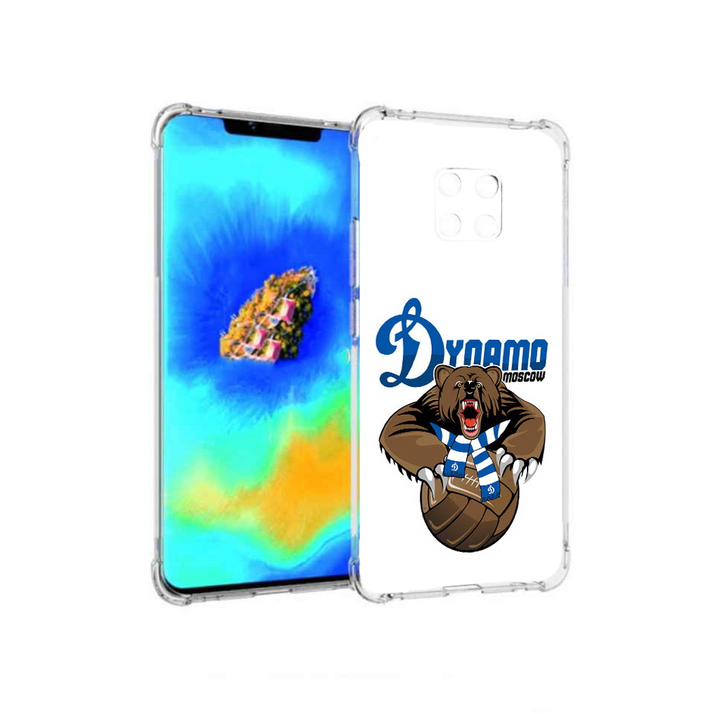 Чехол MyPads ФК Динамо медведь для Huawei Mate 20 Pro