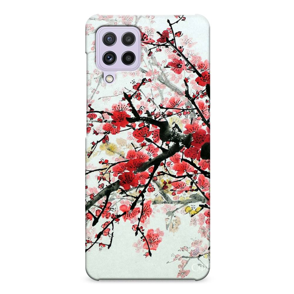 

Пластиковый чехол "Сакура" на Samsung Galaxy A22