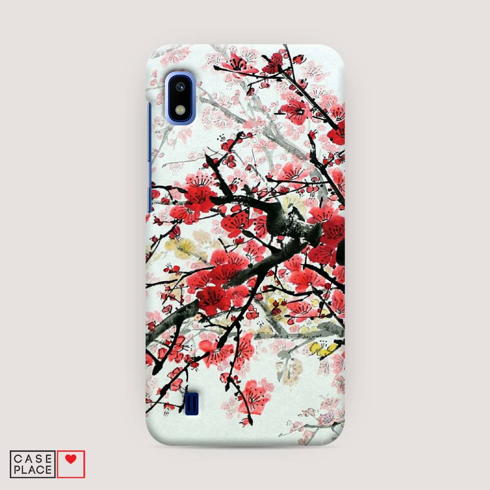 

Пластиковый чехол "Сакура" на Samsung Galaxy A10, 27920-3