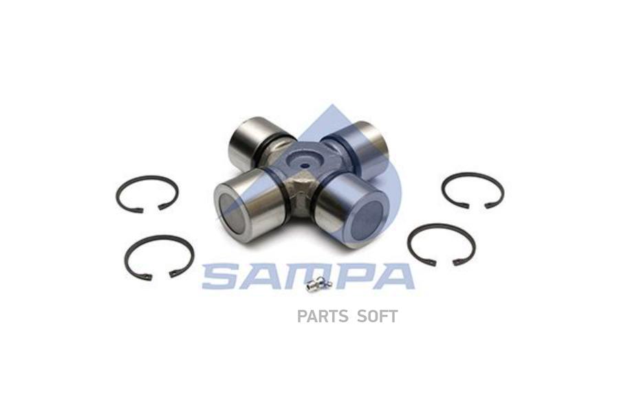 

Крестовина кардана с масленкой 65x190 Scania P600/602 SAMPA 042030