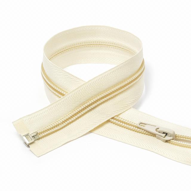 

Молния MaxZipper спираль разъёмная 55см цв. 306 св. бежевый 2шт, Спираль Т5