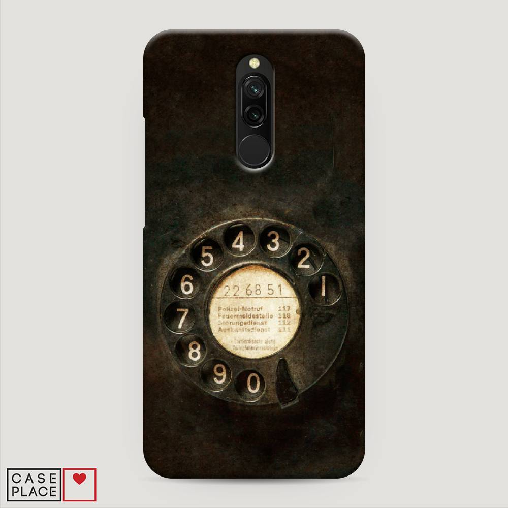 

Пластиковый чехол "Старинный телефон" на Xiaomi Redmi 8, 37120-4