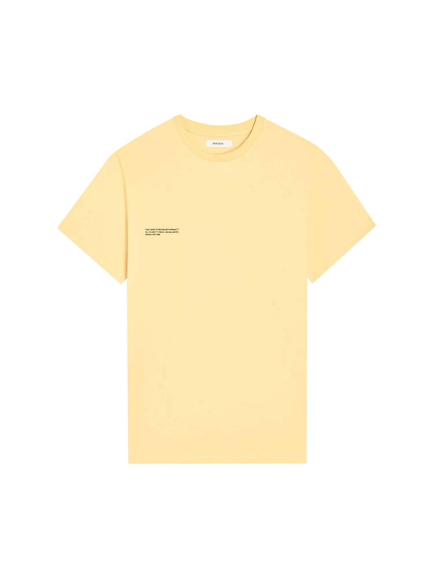 Футболка женская PANGAIA 365 Organic Cotton T-Shirt желтая L