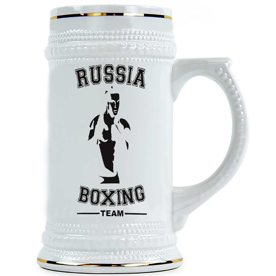 фото Пивная кружка drabs в подарок боксеру russia boxing