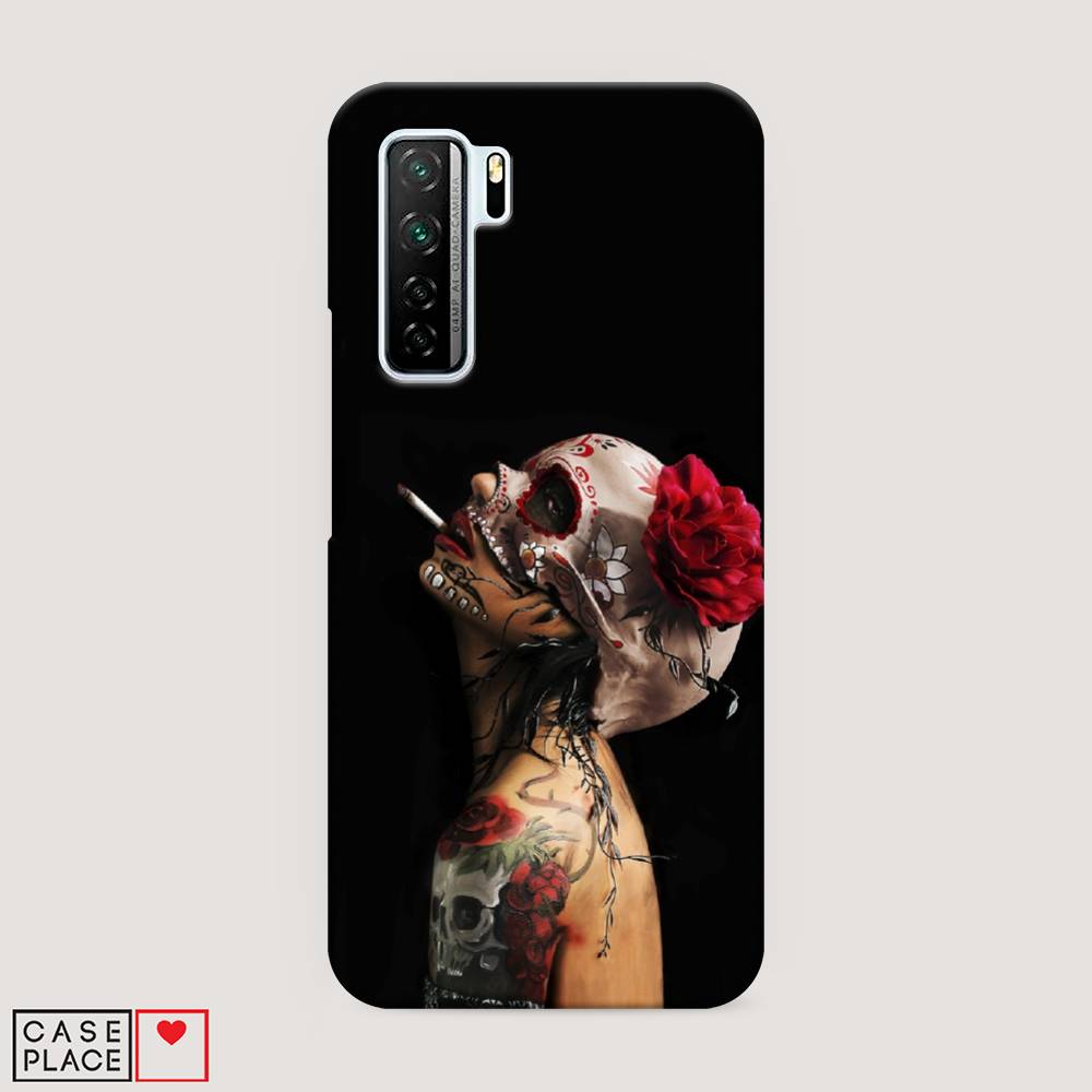

Чехол Awog "Девушка с черепом" для Honor 30S (Global), 6102820-7