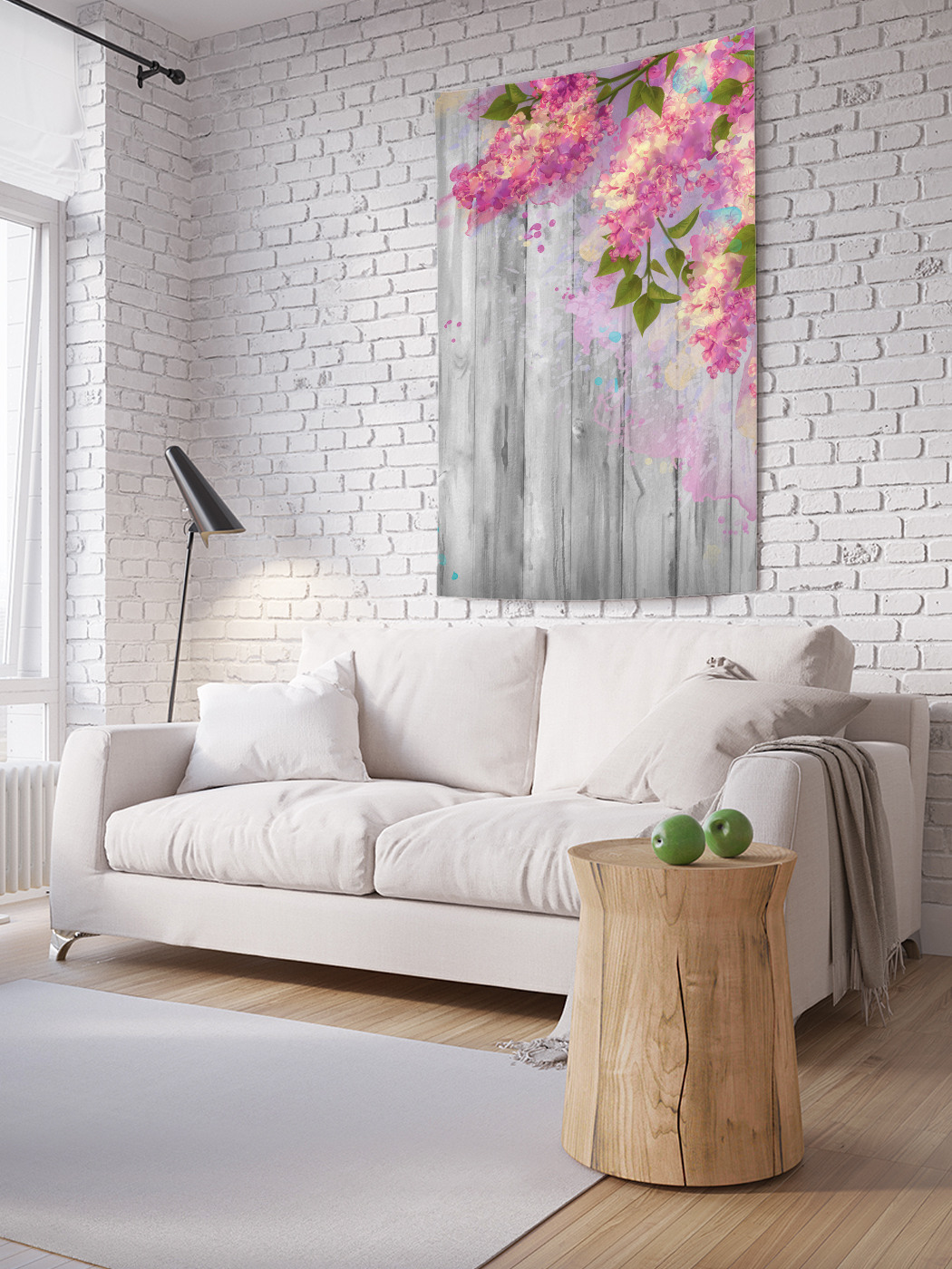 

Вертикальное фотопанно на стену JoyArty Цветы сирени 150x200 см, Цветы сирени