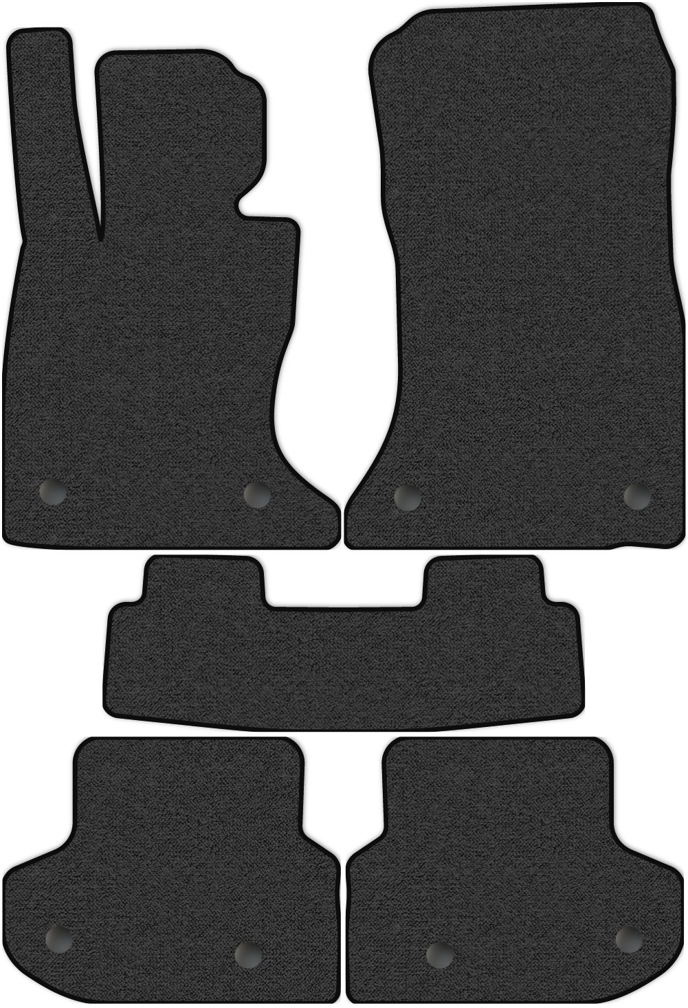 

Коврики текстильные Allmone Премиум+ BMW 5-Series VI (F10, F11) (2013-2017) 1346-S5YLT-P02, 1346-S5YLT-P