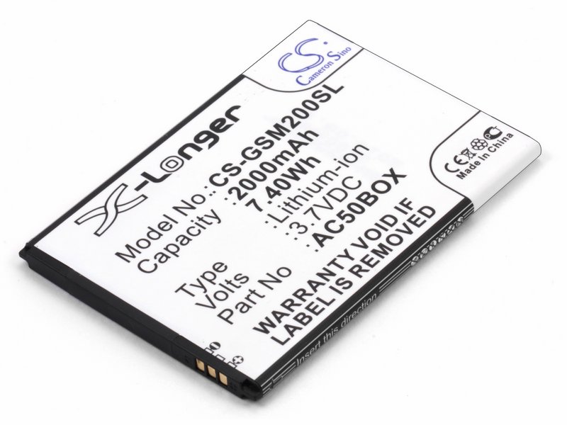 Аккумулятор для Archos 50b Neon, Oxygen (AC50BNE, AC50BOX)