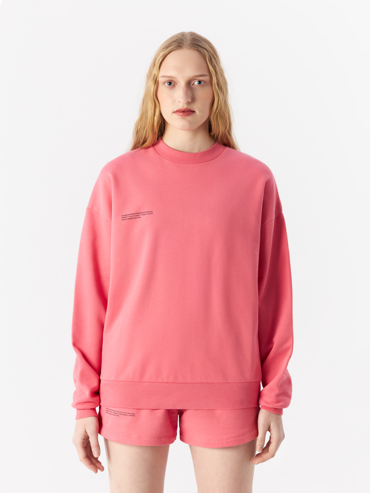 Свитшот унисекс PANGAIA 365 Sweatshirt розовый XXS